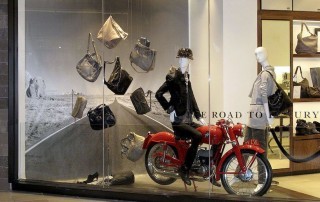 Store Window Display for Editions By Banana Republic