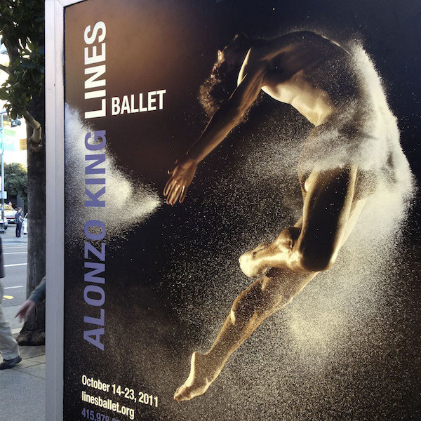 Promo Display for Lines Ballet