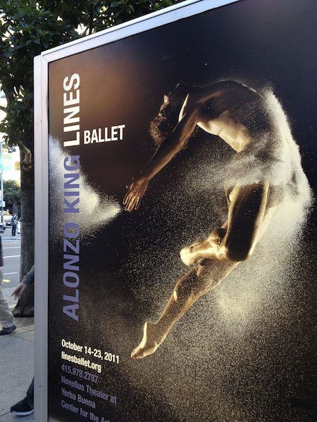 Promo Display for Lines Ballet