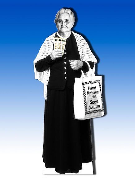 Mrs. See's Candies Promo Cut-out